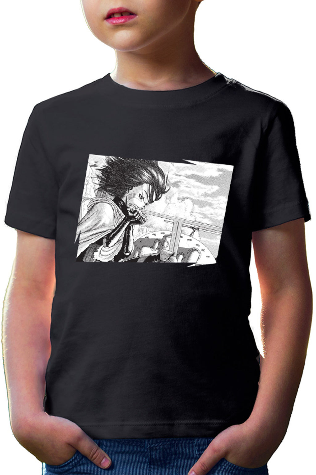 Tricou copii Battle Angel Alita Gally Sing Wind Animekage