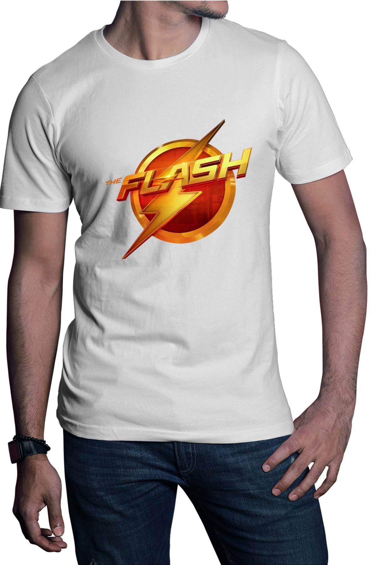 Tricou barbati The Flash Fast Hunter Main Show