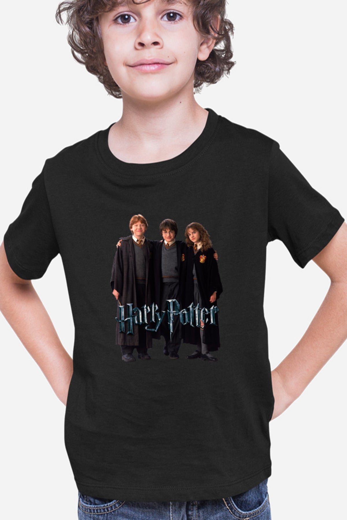 Tricou copii Harry Potter Students School Magic Uniform Group