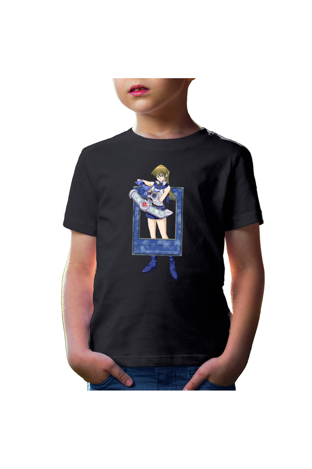 Tricou copii Yu Gi Oh Alexis Rhodes Anime Girl Manga Player