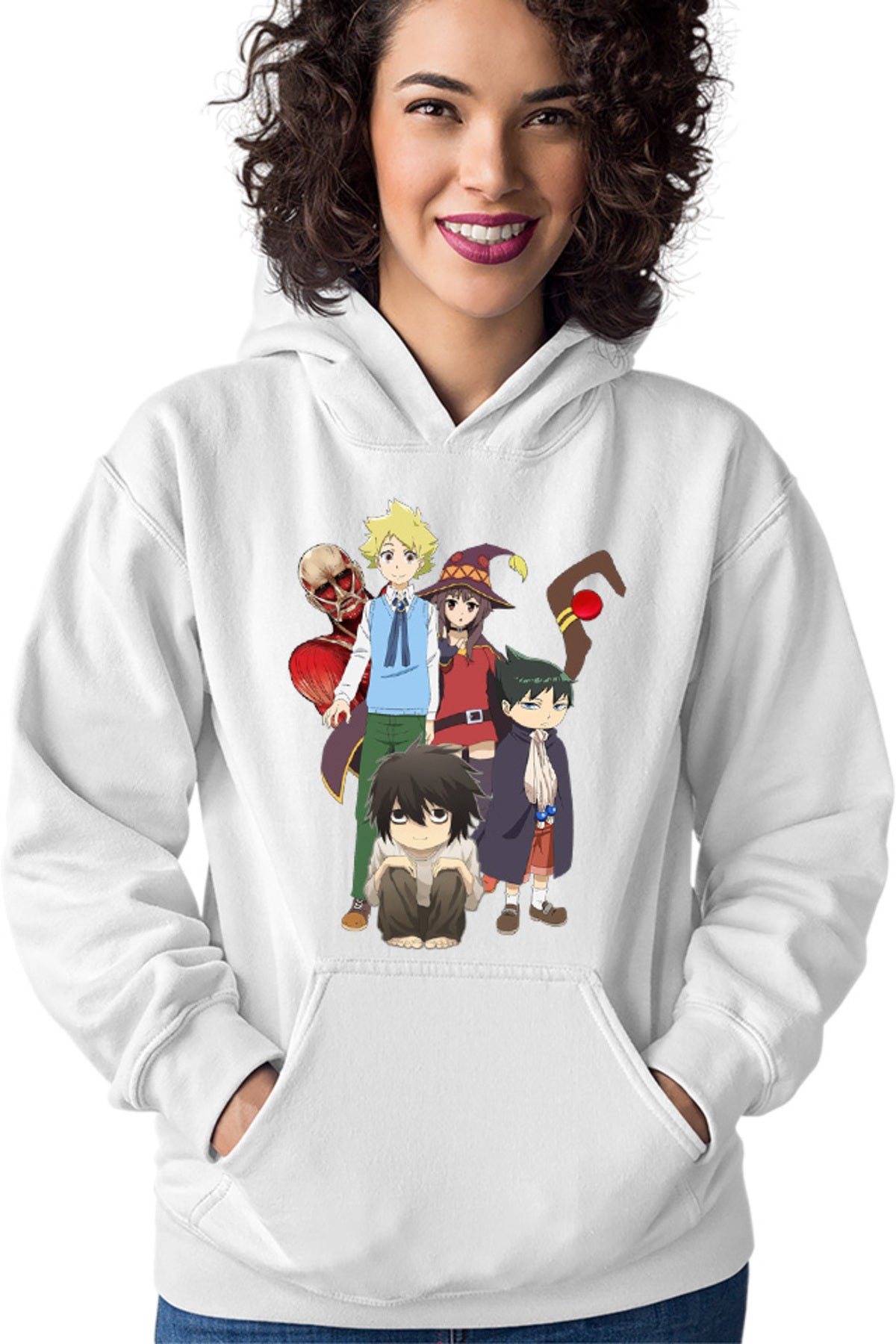 Hanorac dama Muhyo Roji Taro AOT Collosal Titan Konosuba Megumi Death Note