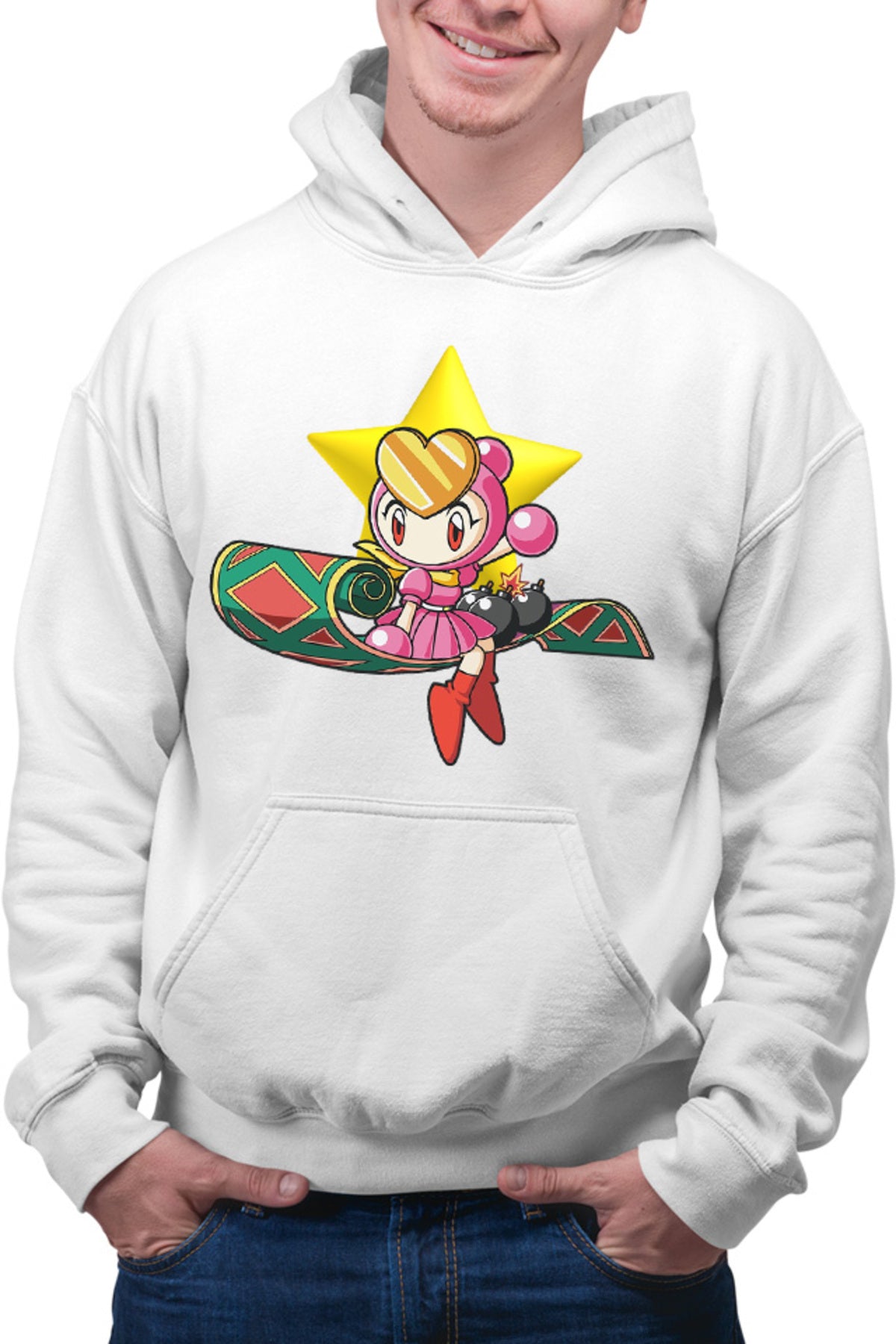 Hanorac barbati Bomberman Women Carpet Star Fly