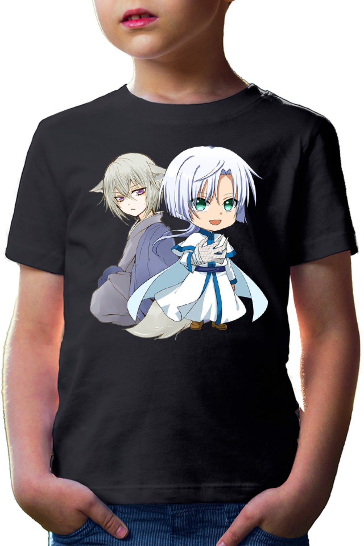 Tricou copii Yona of the Dawn Ki-ja Tomoe Furry Neko Horror