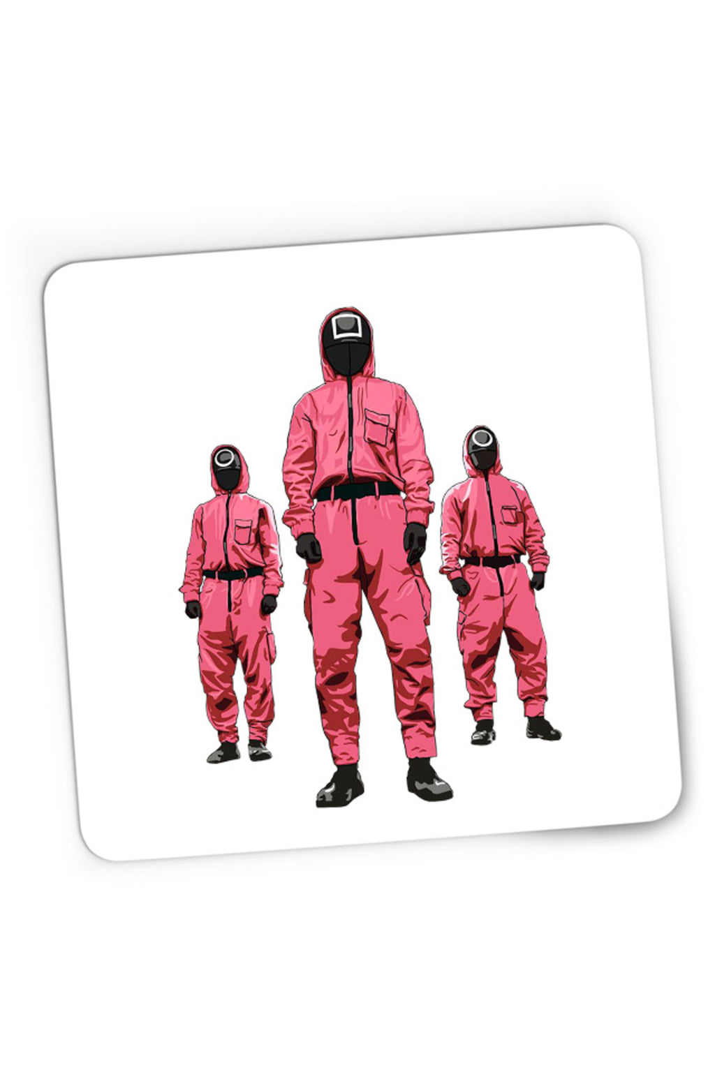 Mousepad Gaming Squid Game Survival Drama Korean, 21x19 cm