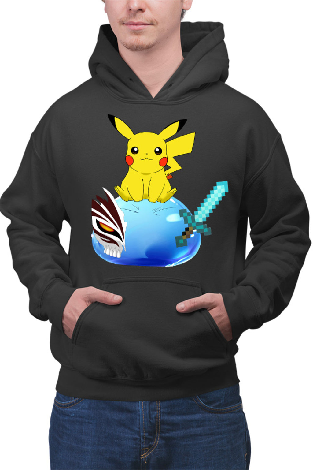 Hanorac barbati TenSura Slime Isekai Pikachu Ichigo Ghoul Minecraft