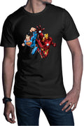Tricou barbati Ironman Superman Power Suit Marvel Comics