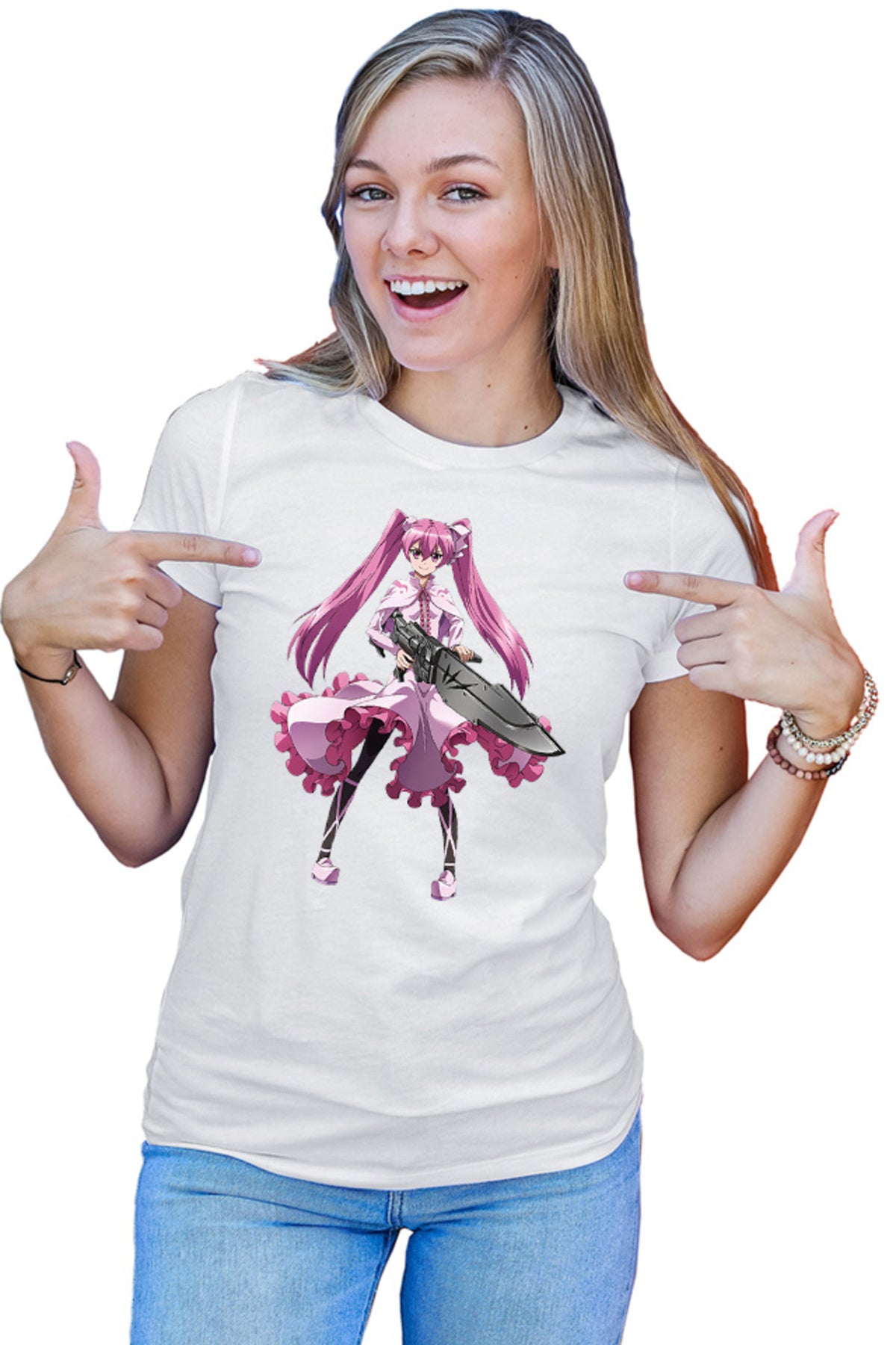 Tricou dama Akame ga Kill Mine Assassin Kawaii Anime Monster