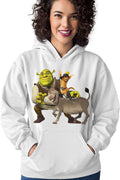 Hanorac dama Shrek Donkey Puss In The Boots Story
