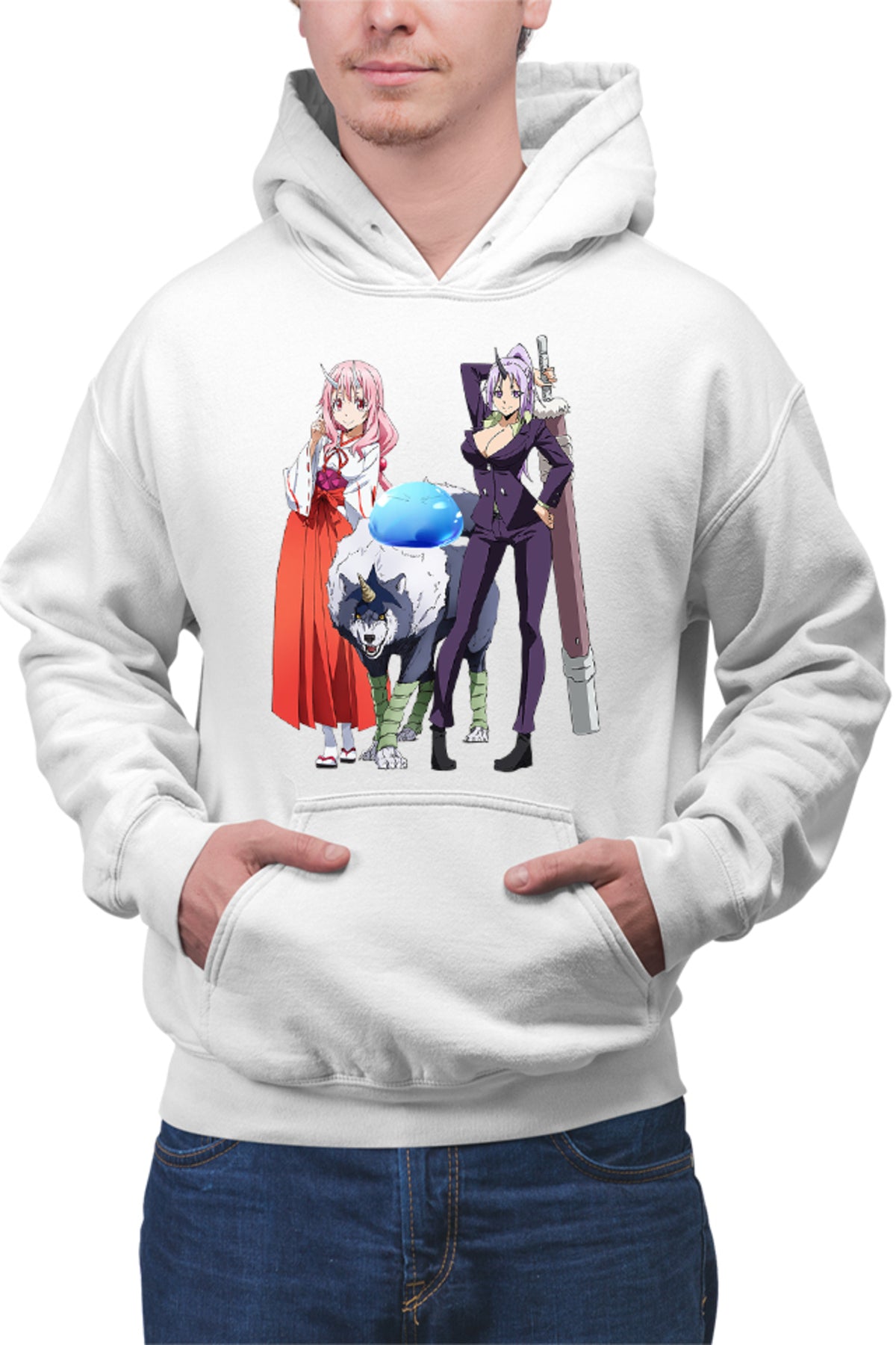 Hanorac barbati TenSura Slime Isekai Shuna Ranga Rinmuru Shin Anime