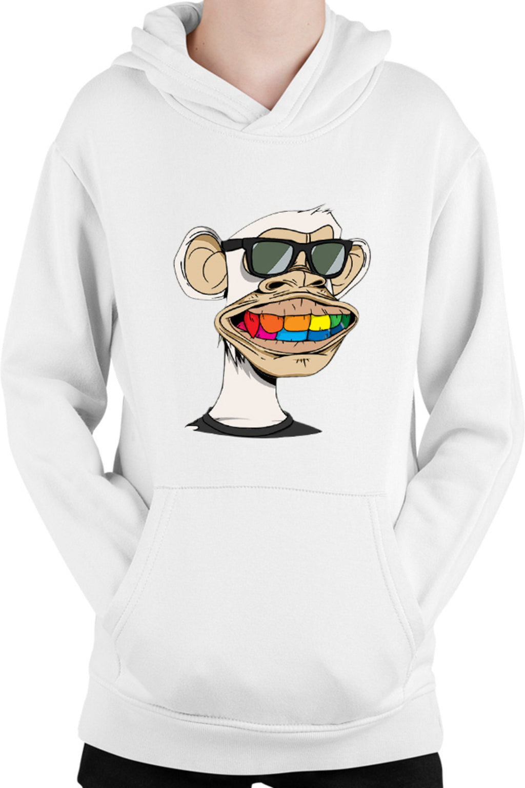 Hanorac copii NFT Monkey Sell Online Art Colors Humanoid