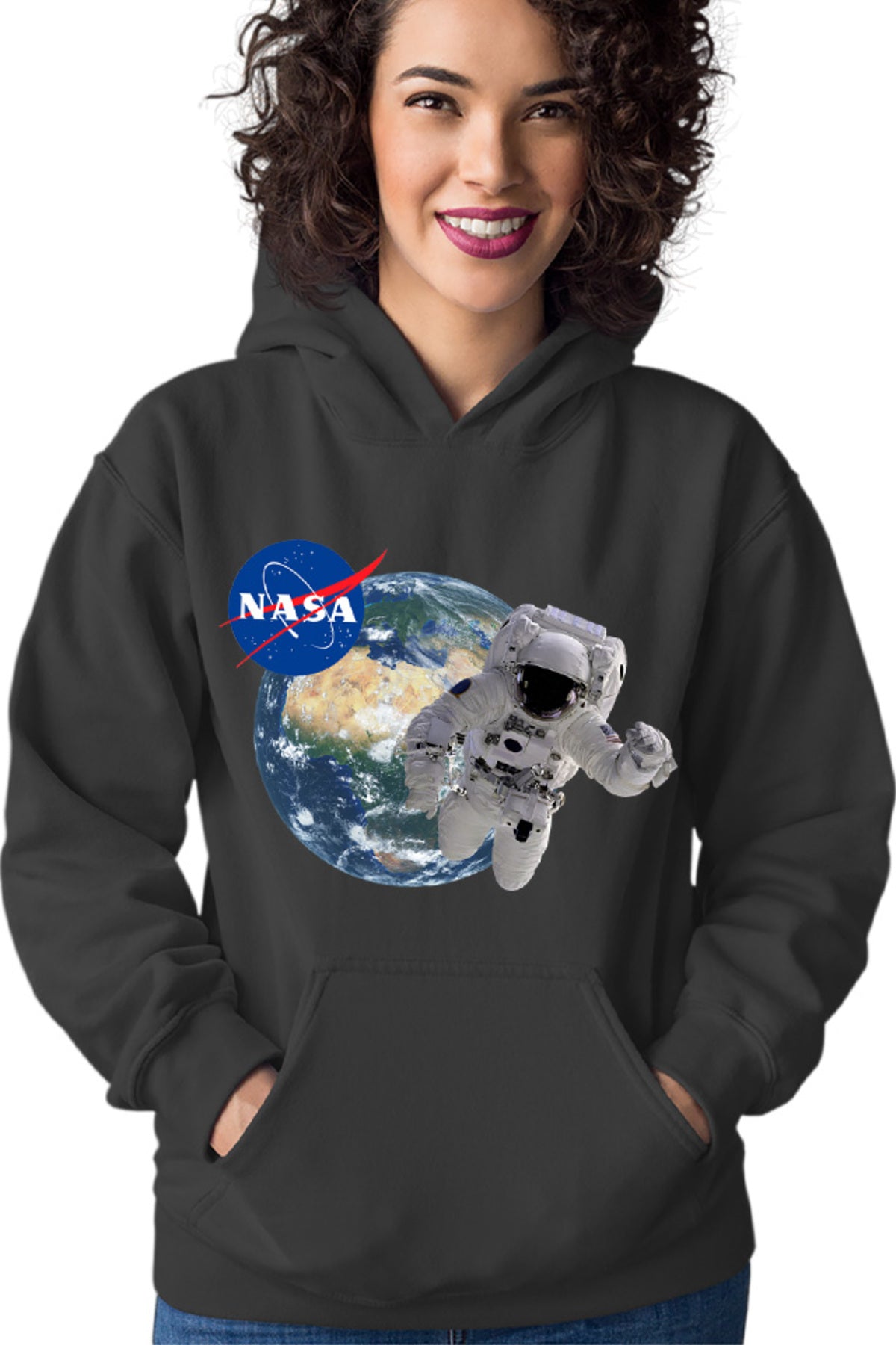 Hanorac dama NASA Astronaut Earth Planet Universe