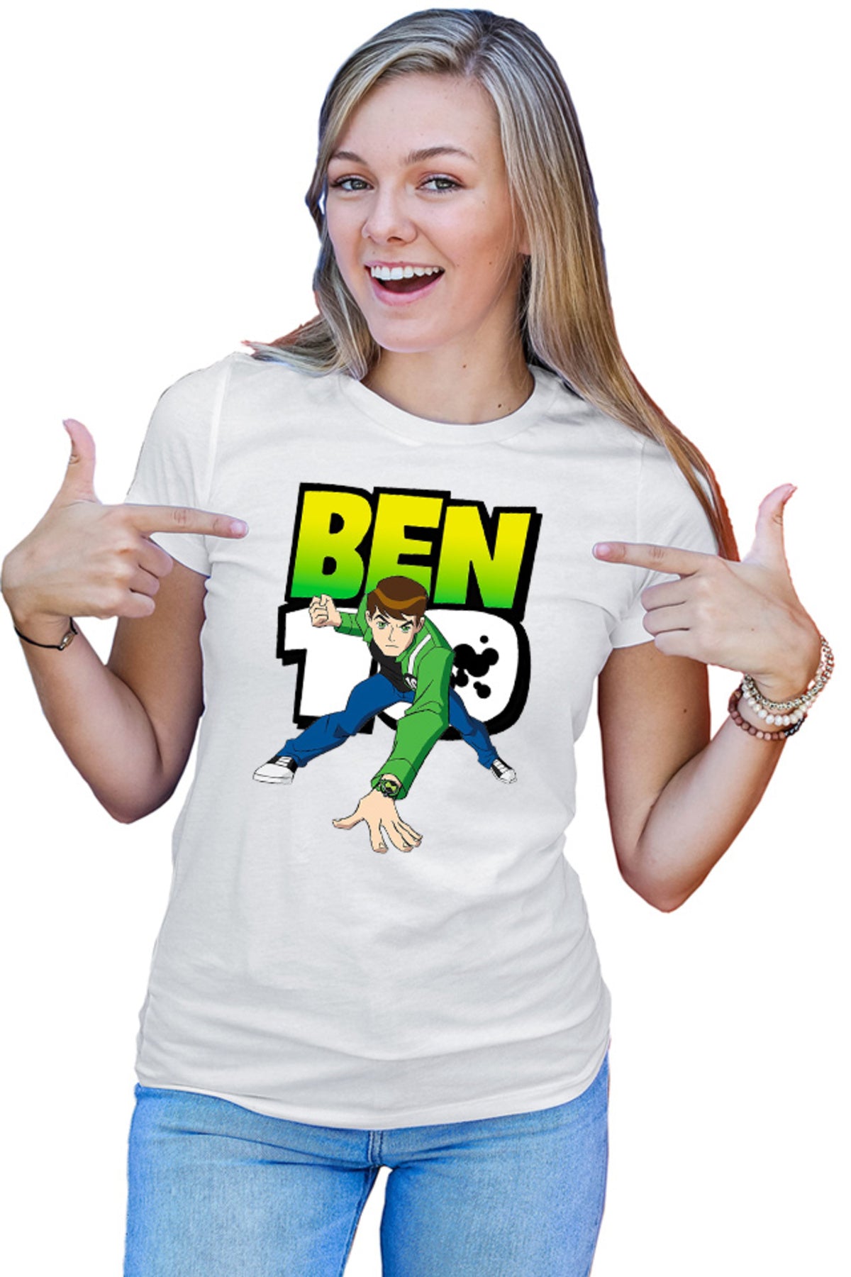 Tricou dama Ben 10 Teen Tennyson Work Omniverse Alien