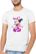 Tricou barbati Mickey Mouse Minnie Rock n roll Music Fun