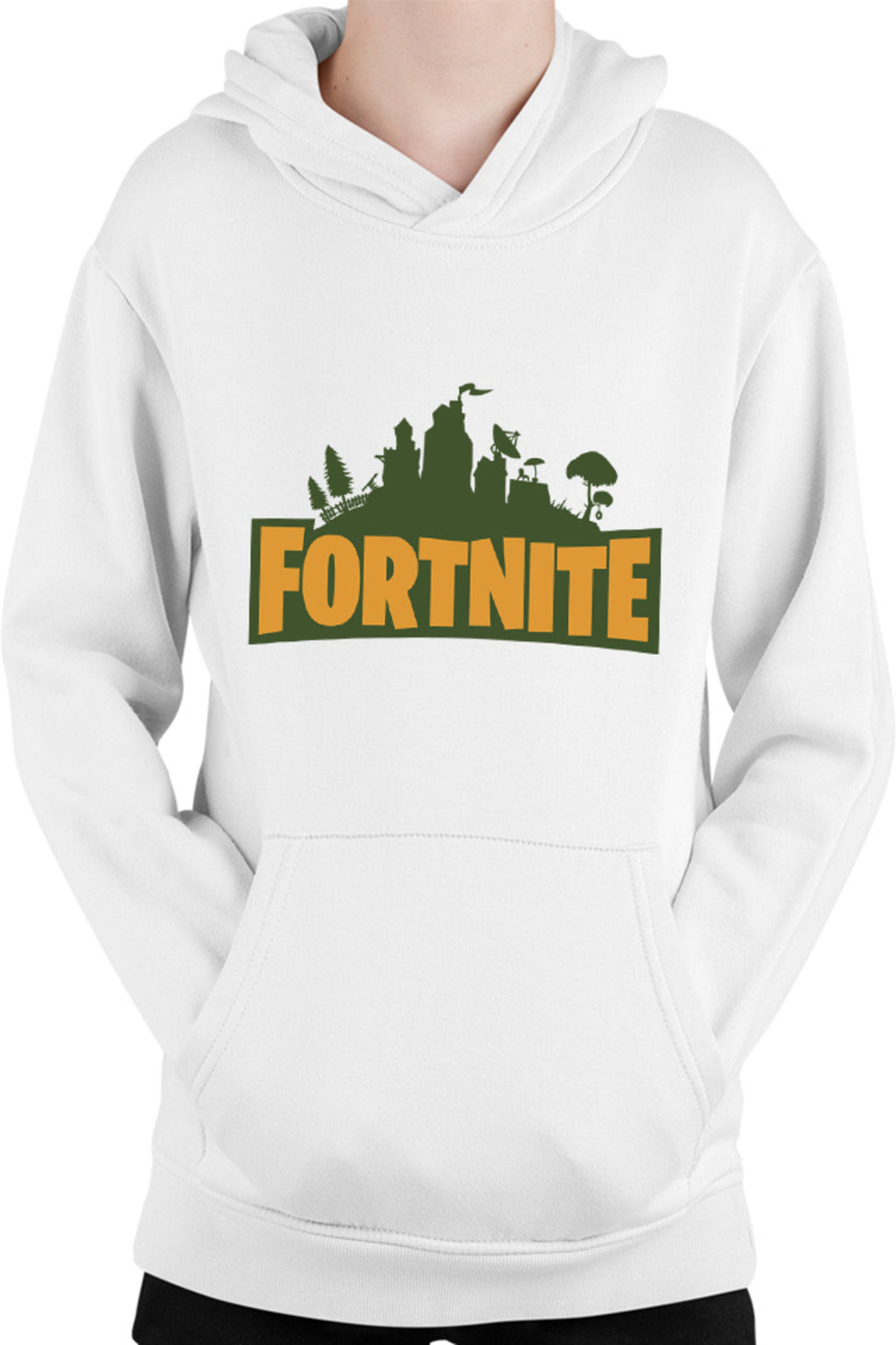 Hanorac copii Fortnite Logo Battle Royale Weapons Characters Loot