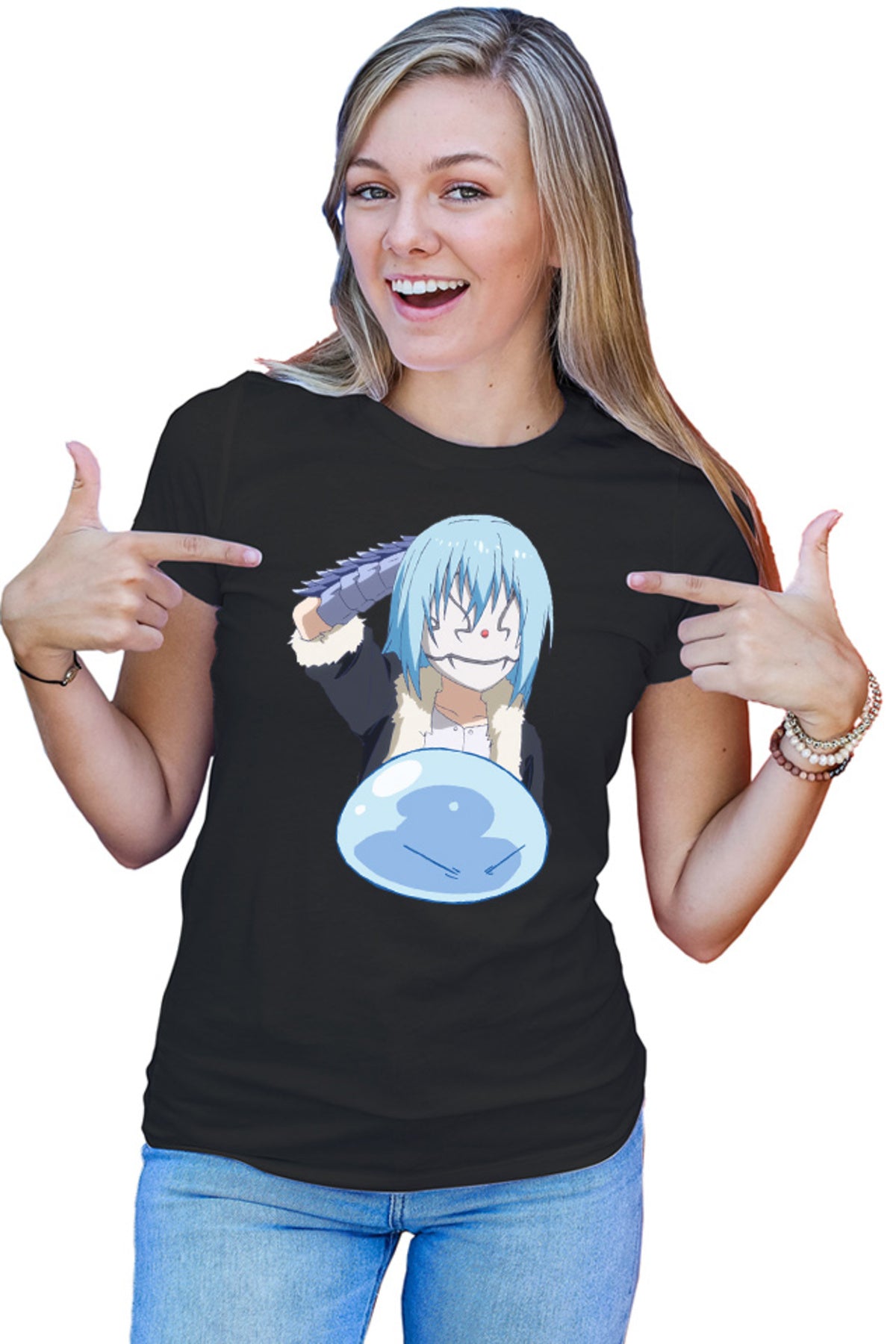 Tricou dama TenSura Slime Isekai Form God Power Top