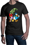 Tricou barbati Hulk Marvel Donald Duck Powerpuff Girls