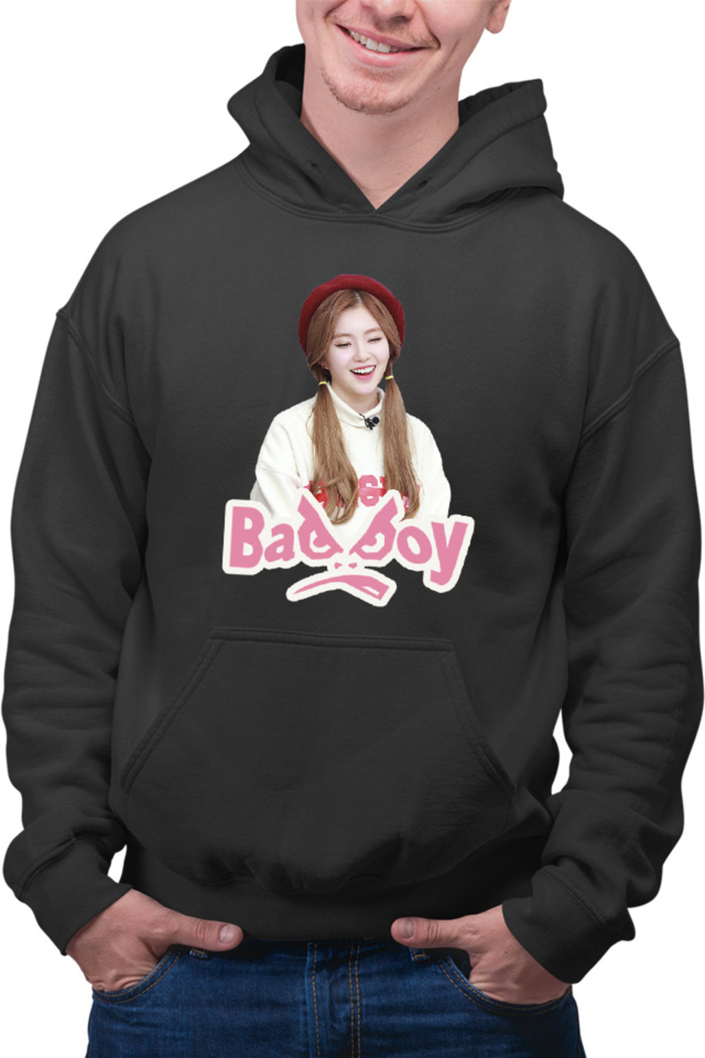 Hanorac barbati Red Velvet Bad Boy Album Concept Funny