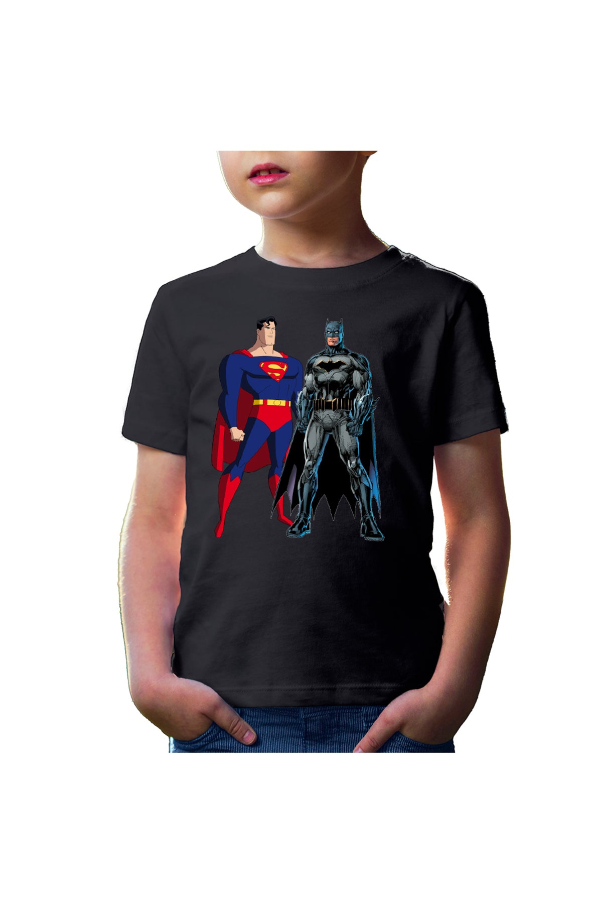 Tricou copii Superman Batman Desen All Stars Marvel