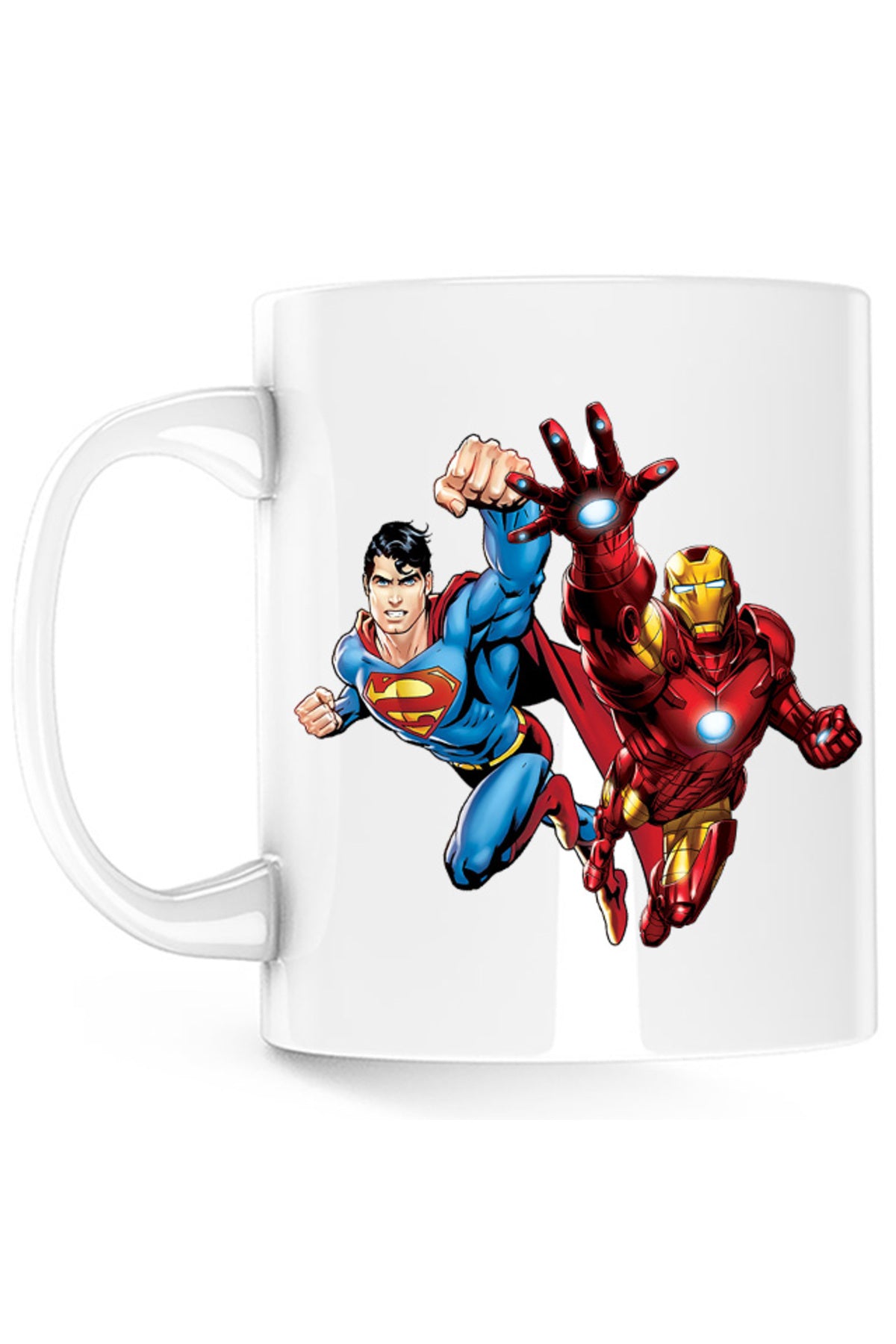 Cana Ironman Superman Power Suit Marvel Comics, alba, 330 ml