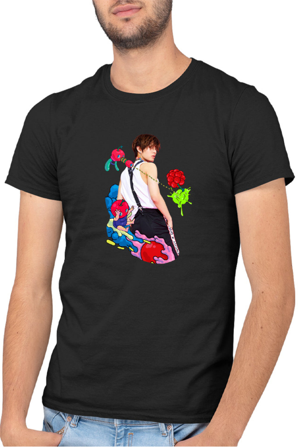 Tricou barbati NCT Cherry Bomb Entertainment Lumitless S.M. K-pop