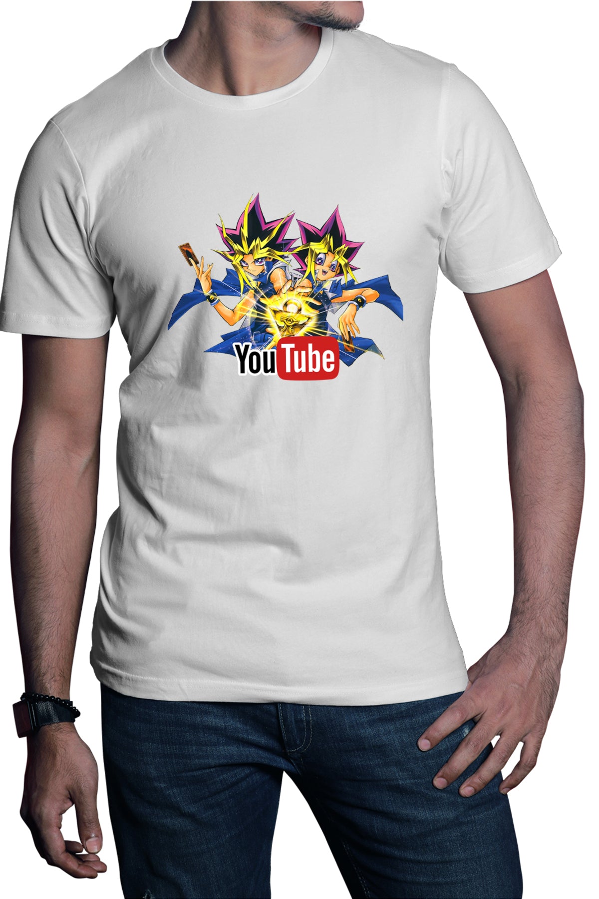 Tricou barbati Yu Gi Oh Yugi Mutou Youtube Academy Converte