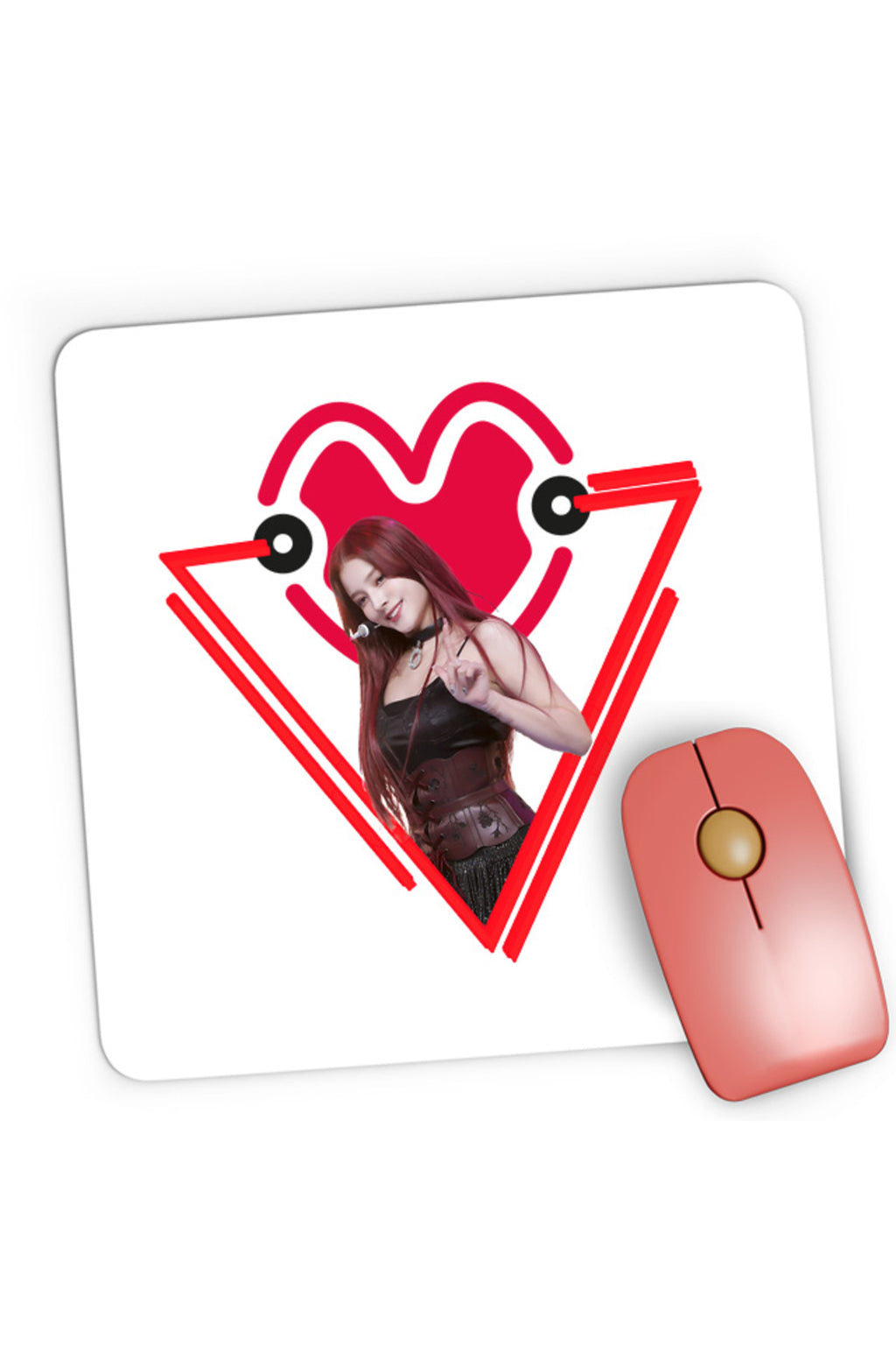 Mousepad Gaming Momoland Music Pop Rock Award Win Costume, 21x19 cm
