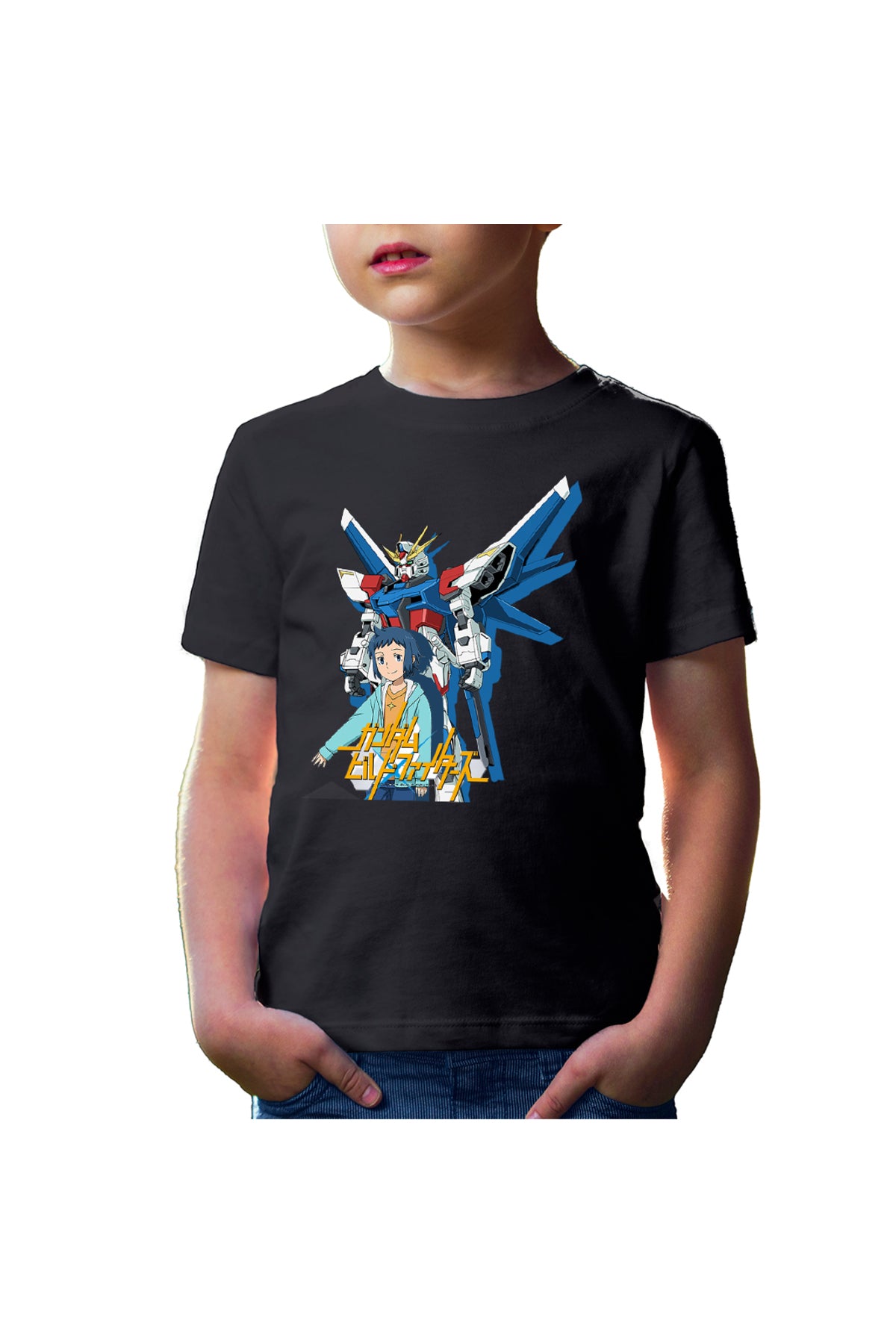 Tricou copii dam Build Fighters Sei Animekage