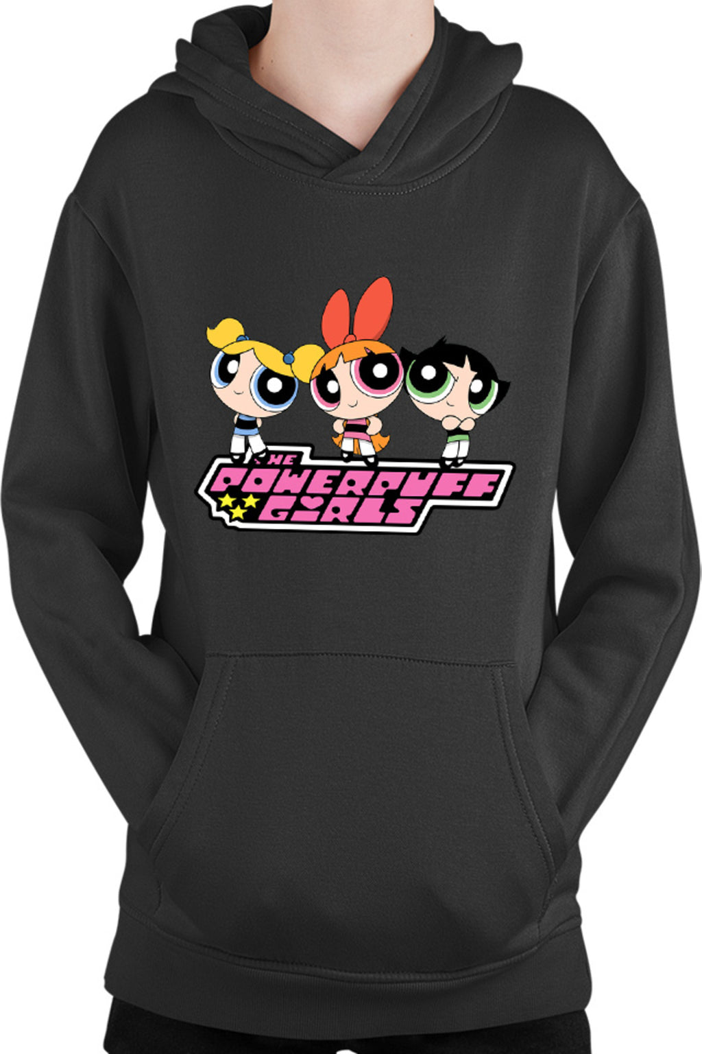 Hanorac copii The Powerpuff Girls Logo Cartoon Animation