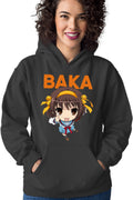 Hanorac dama Haruhi Suzumiya Baka Emoji Chibi Otaku Anime Japan