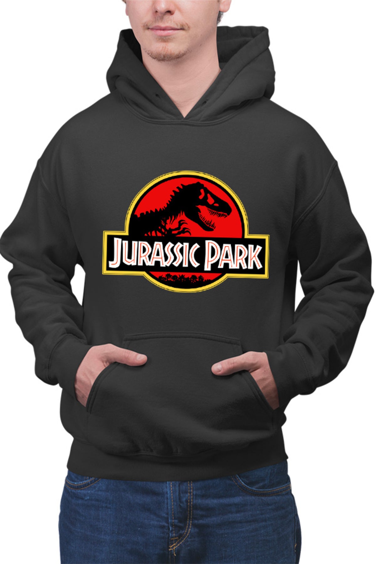 Hanorac barbati Jurassic Park Logo Dinossaurs