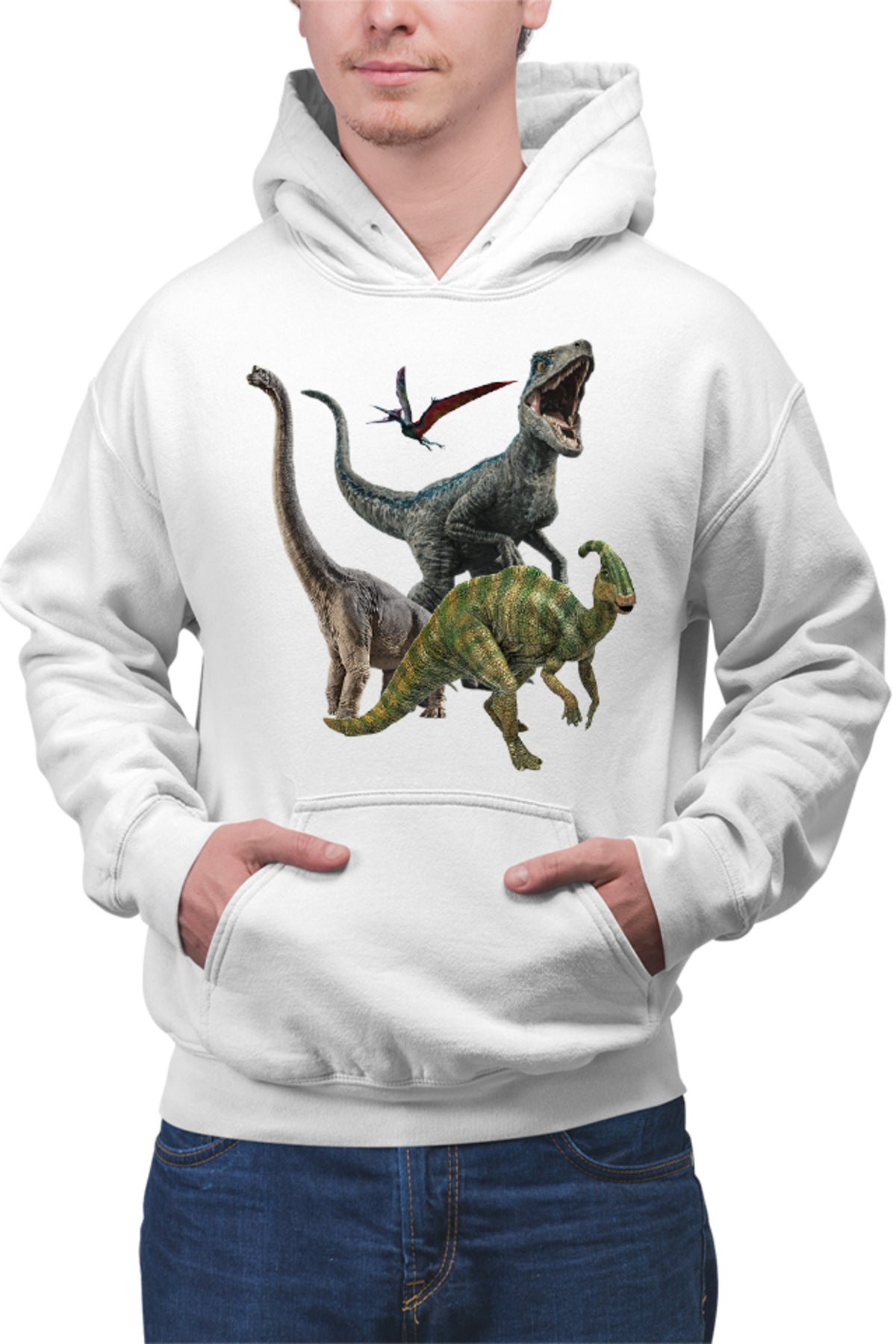 Hanorac barbati Jurassic Park Dinossaurs Fly Terrestrial Dangerous