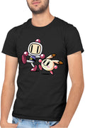 Tricou barbati Bomberman Kirby Game Arcade 2D