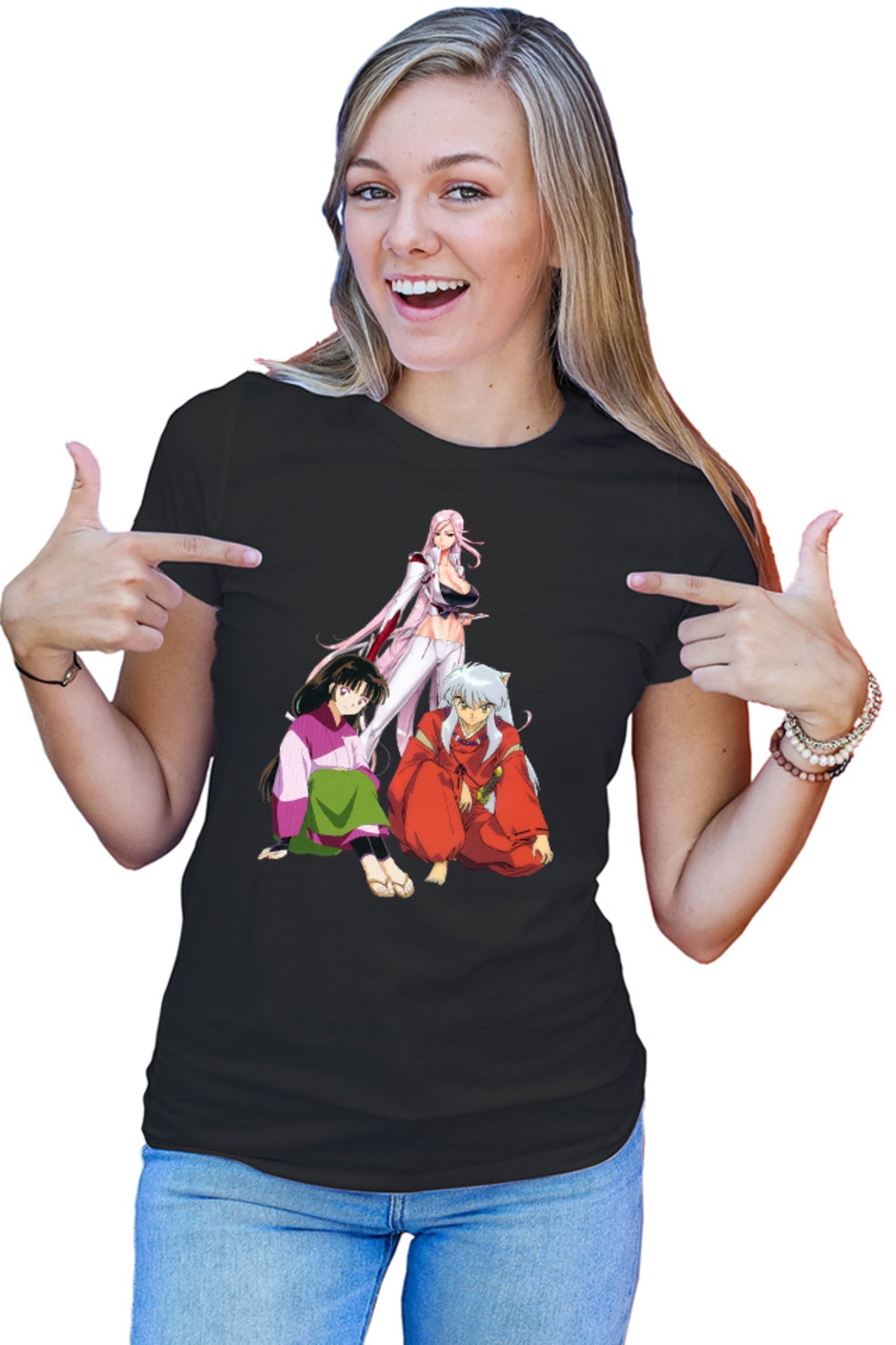 Tricou dama Triage X Komine Youko Inuyasha Fantasy Otaku