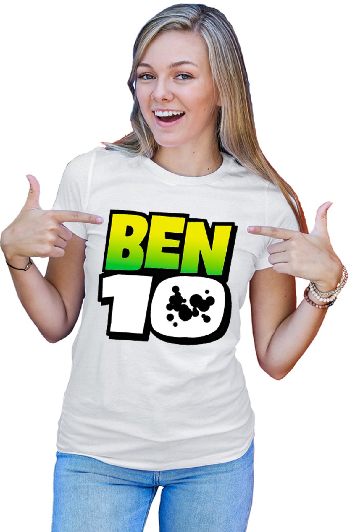 Tricou dama Ben 10 Logo Cartoon American Animation Teen Comedy
