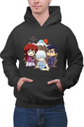 Hanorac barbati Rurouni Kenshin Chibi Trio Kenshin Gintoki Hajime