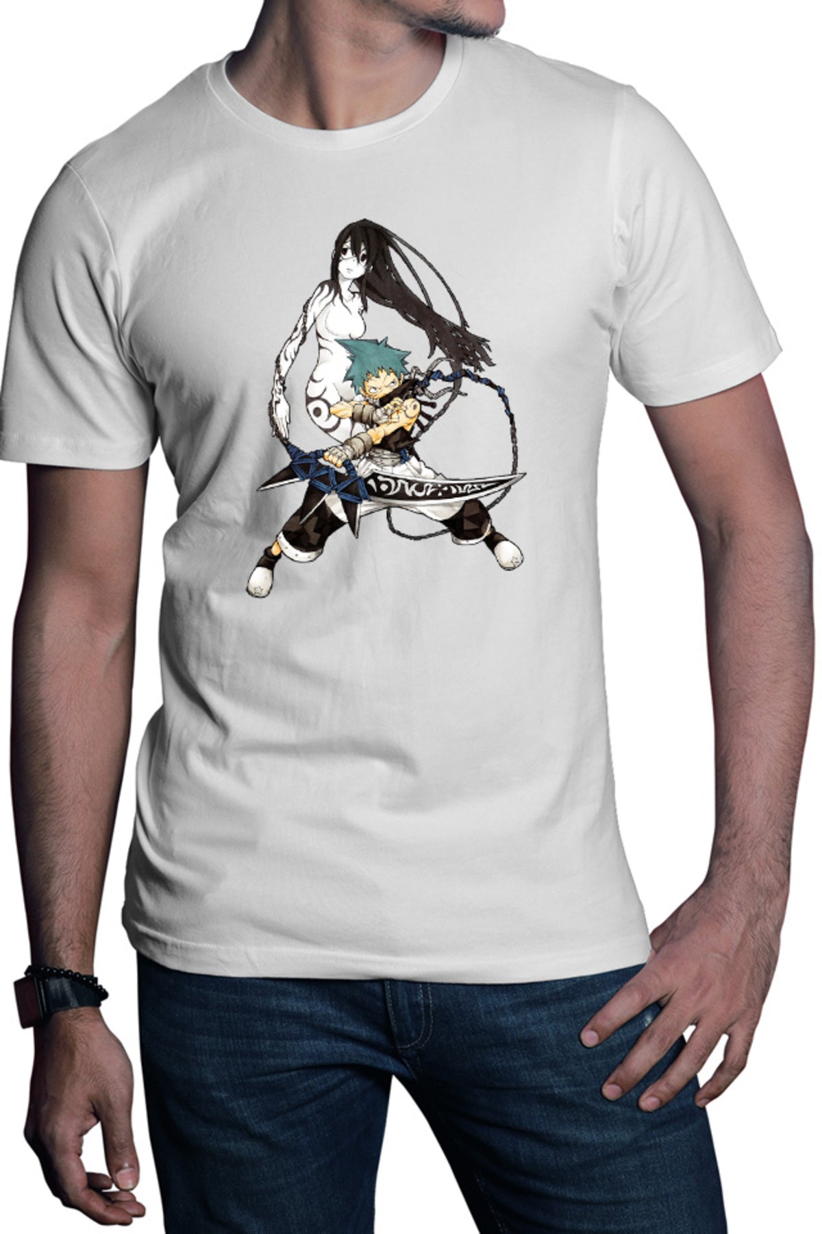 Tricou barbati Soul Eater Black Star Weapon Master Soul