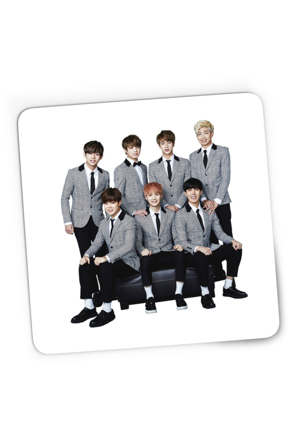Mousepad Gaming BTS K-Pop Music Band MTV Winning Award V Jin, 21x19 cm