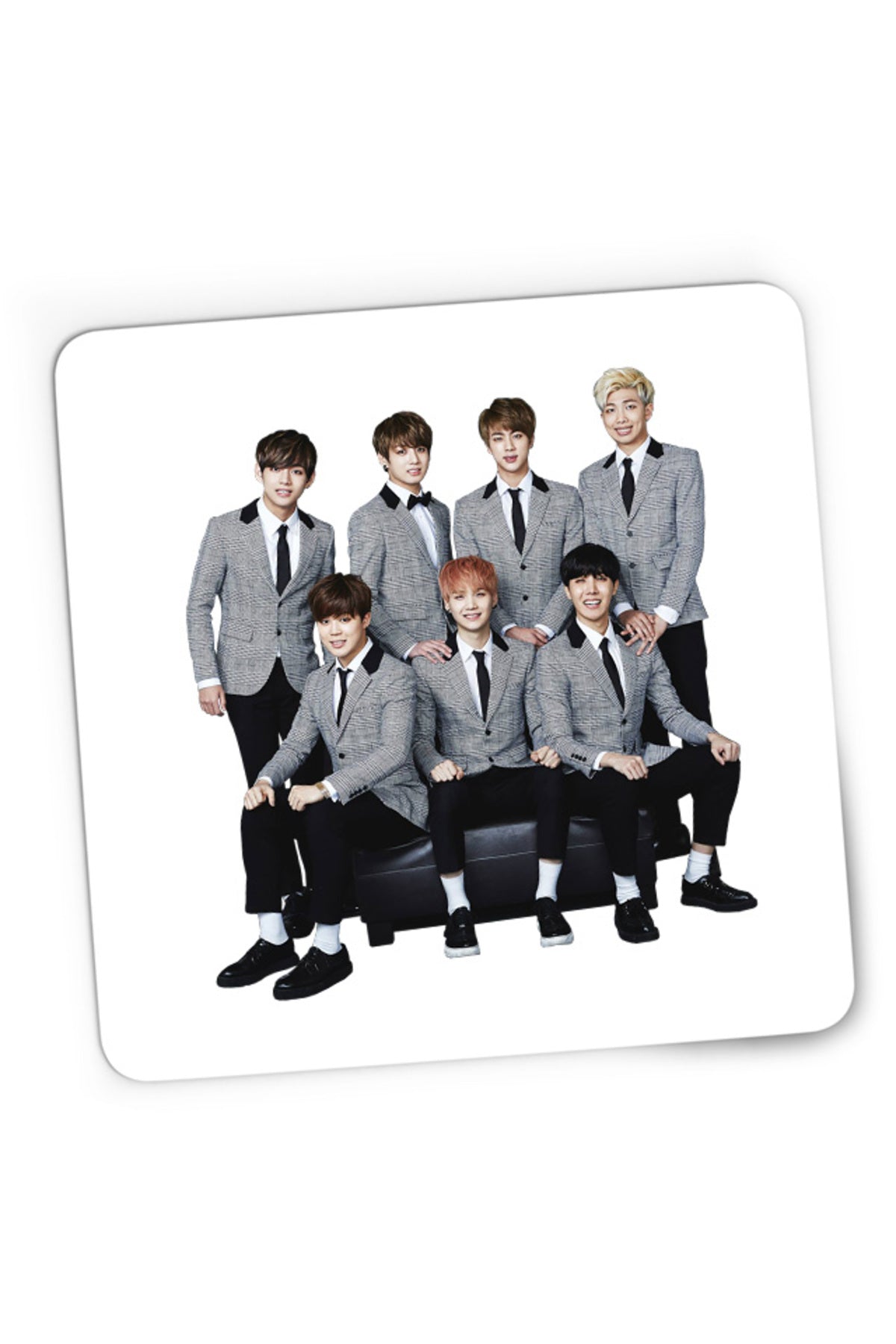 Mousepad Gaming BTS K-Pop Music Band MTV Winning Award V Jin, 21x19 cm
