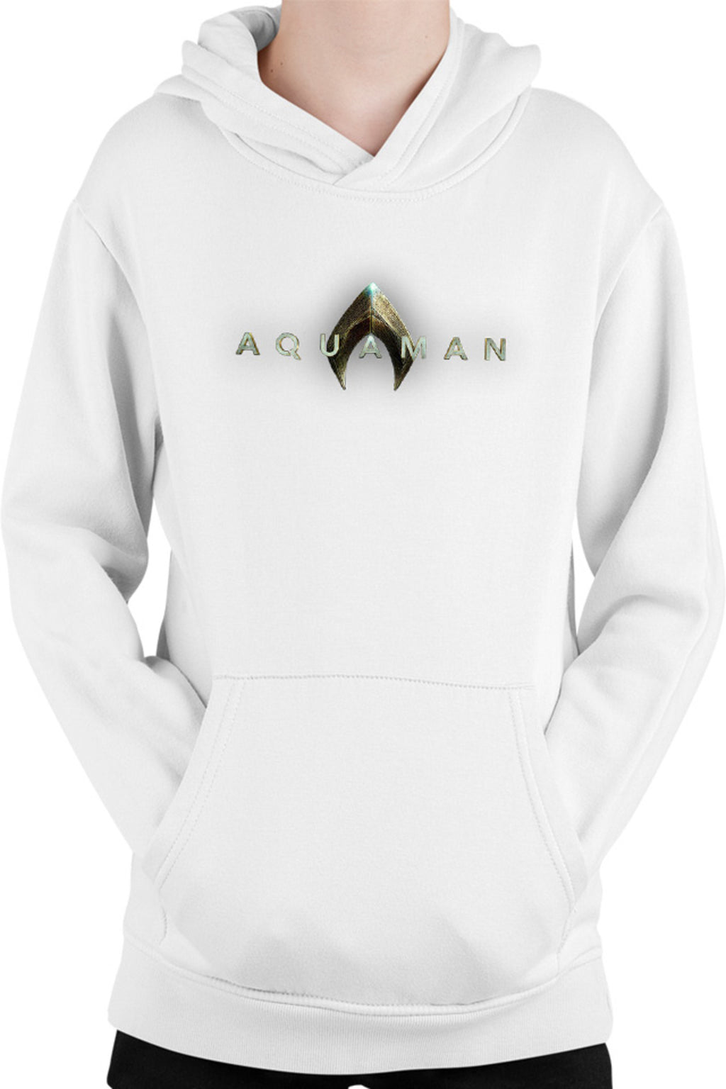 Hanorac copii Aquaman Logo DC Comics Warner Bros