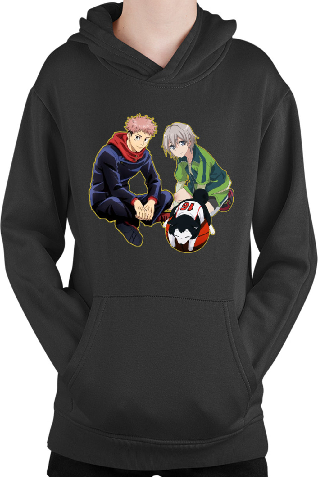 Hanorac copii OreGairu Totsuka Jujutsu Kaisen Kuroko No Basket