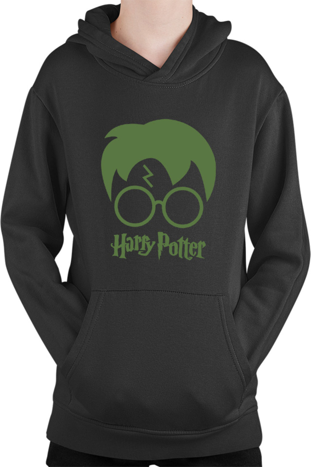 Hanorac copii Harry Potter Logo Hair Style Glasses
