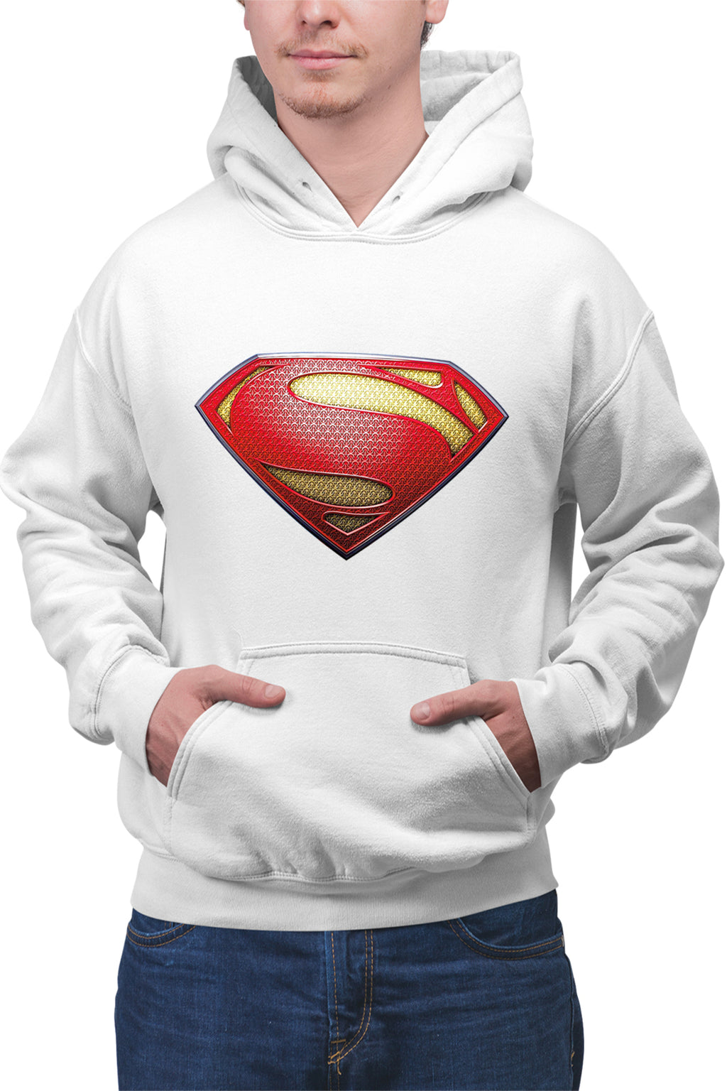 Hanorac barbati Superman Logo Desene Animate Redson Marvel