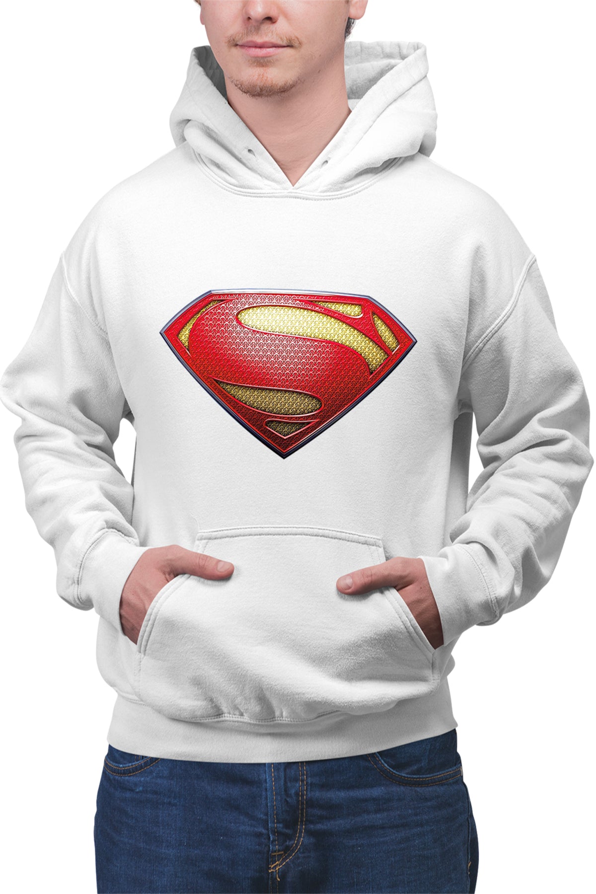 Hanorac barbati Superman Logo Desene Animate Redson Marvel
