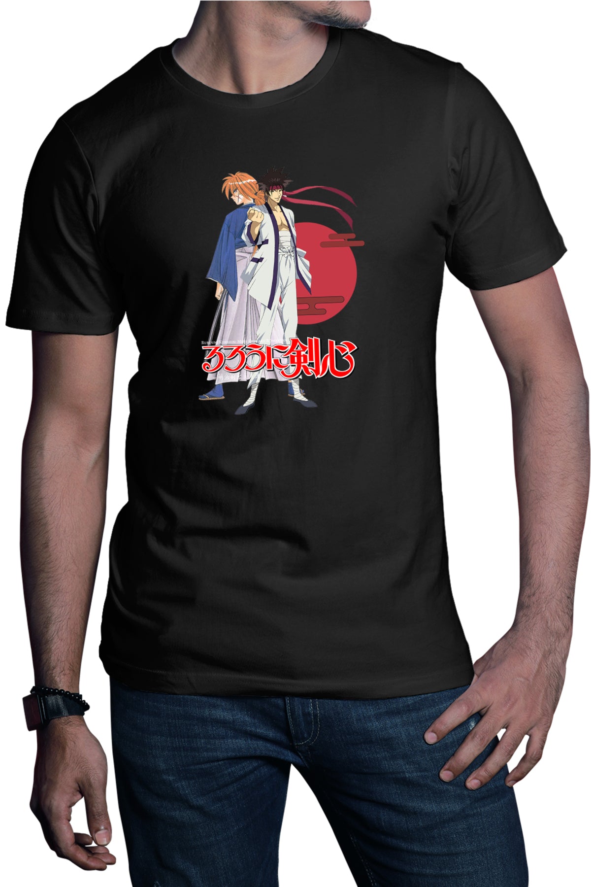 Tricou barbati Rurouni Kenshin Sanosuke Kage Rivals