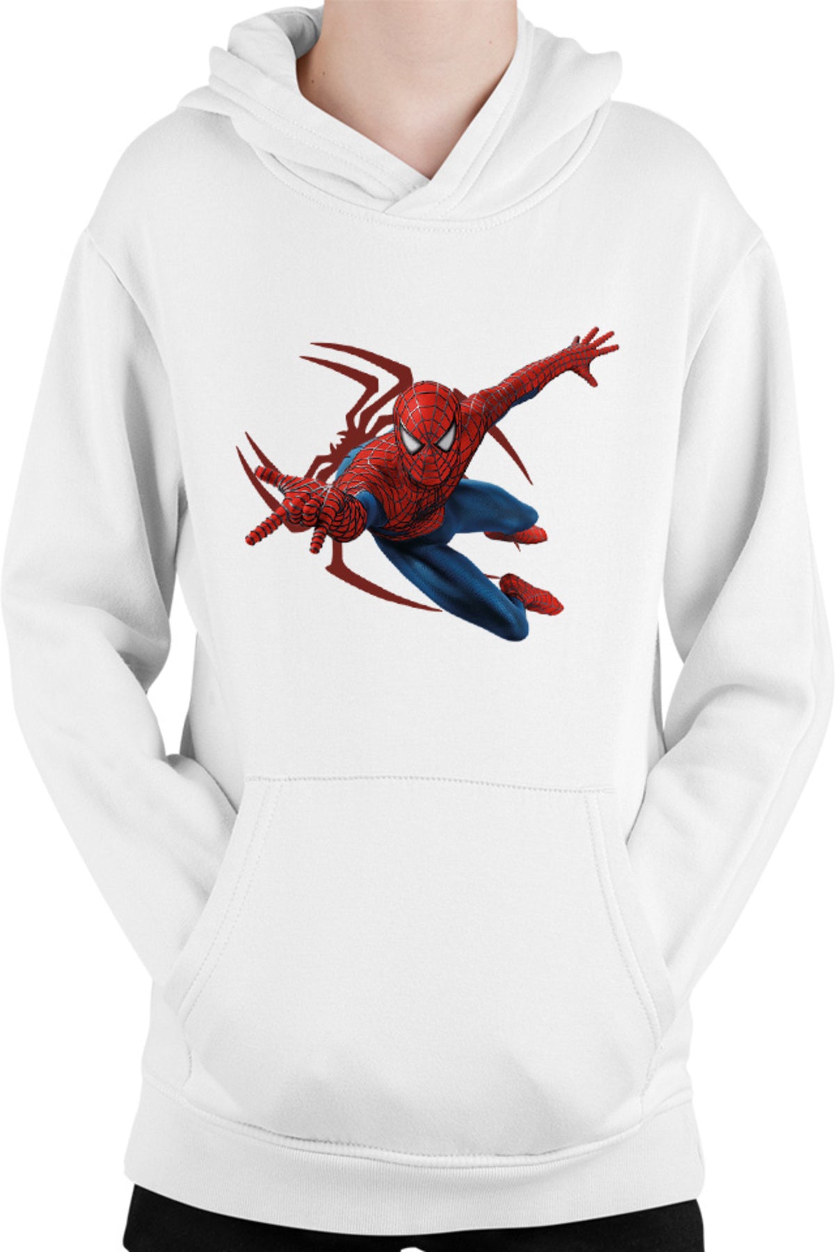 Hanorac copii Spiderman Logograph Web Jump Marvel Stan