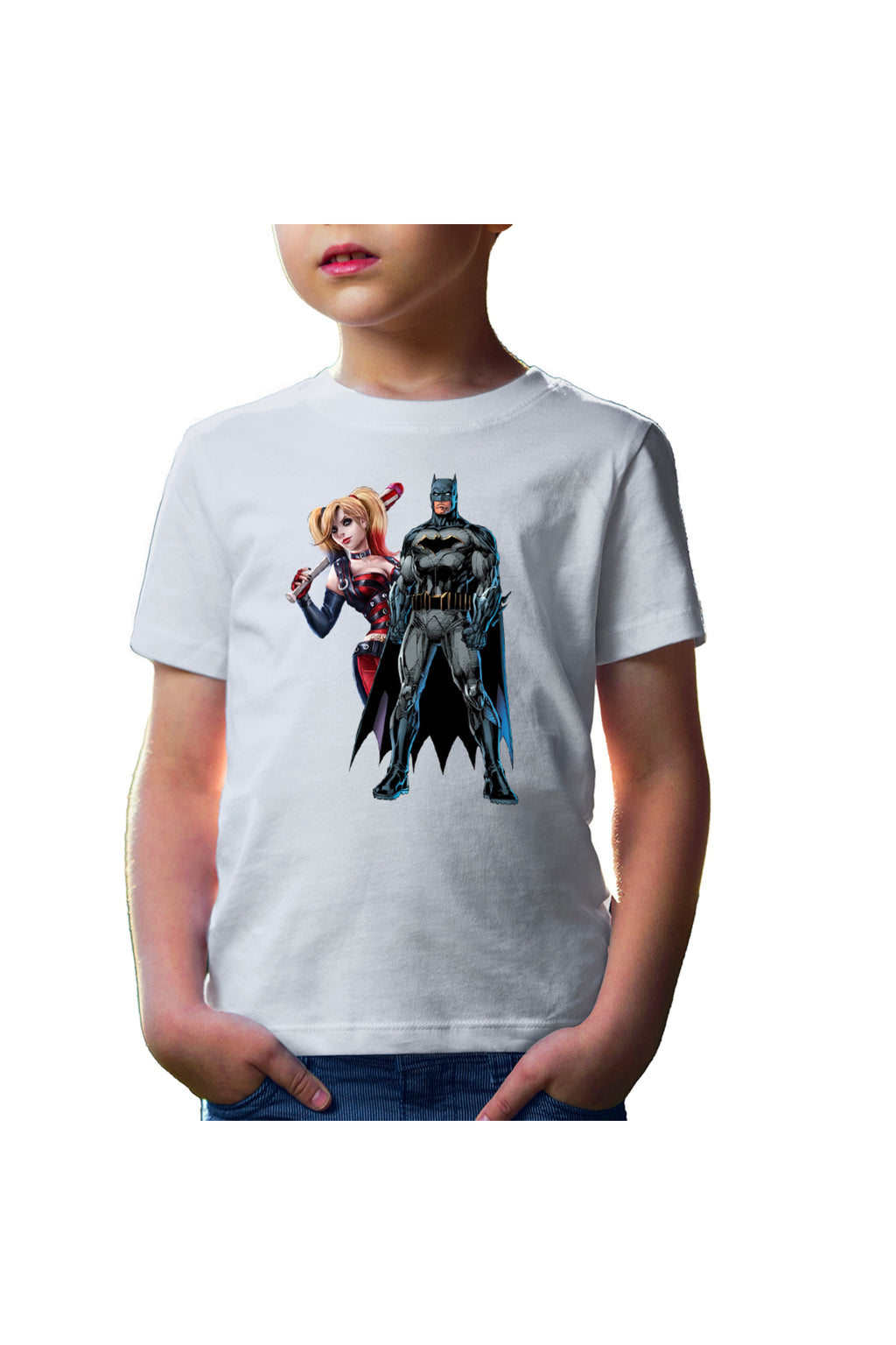 Tricou copii Batman Harley Quinn Joker Margot Bad Girl