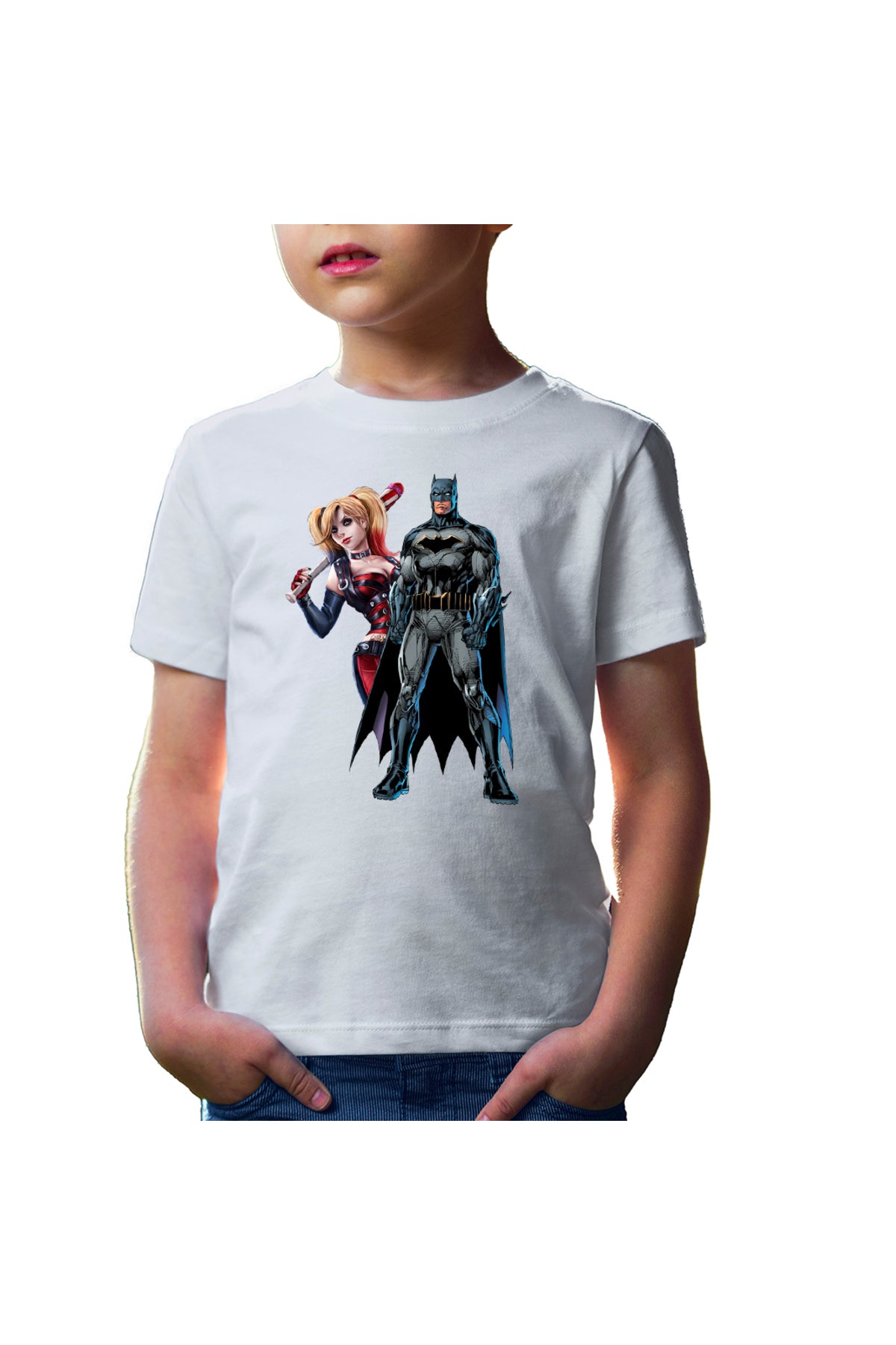Tricou copii Batman Harley Quinn Joker Margot Bad Girl