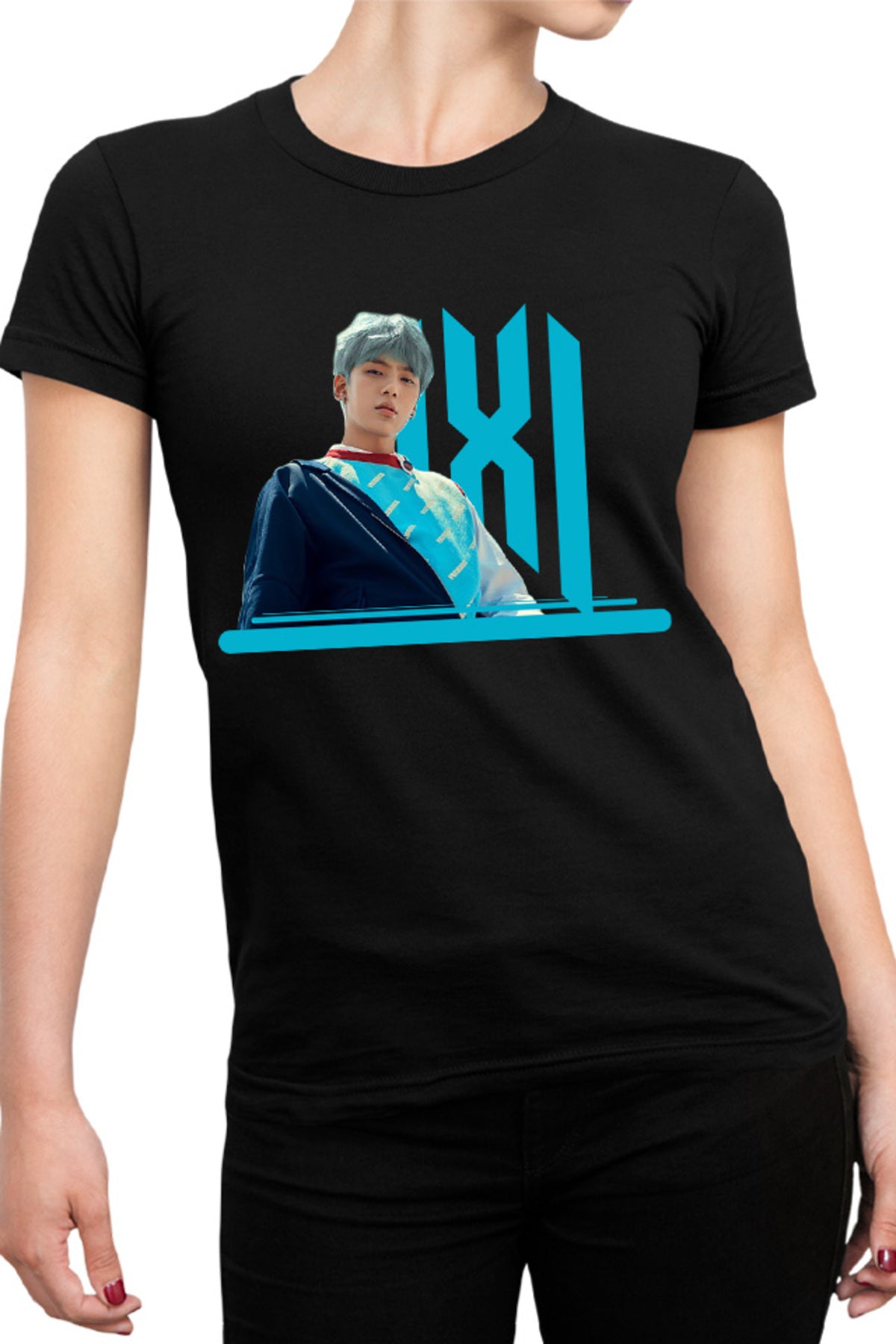 Tricou dama Monsta X Logo Wonho Joohoney Dance Concert