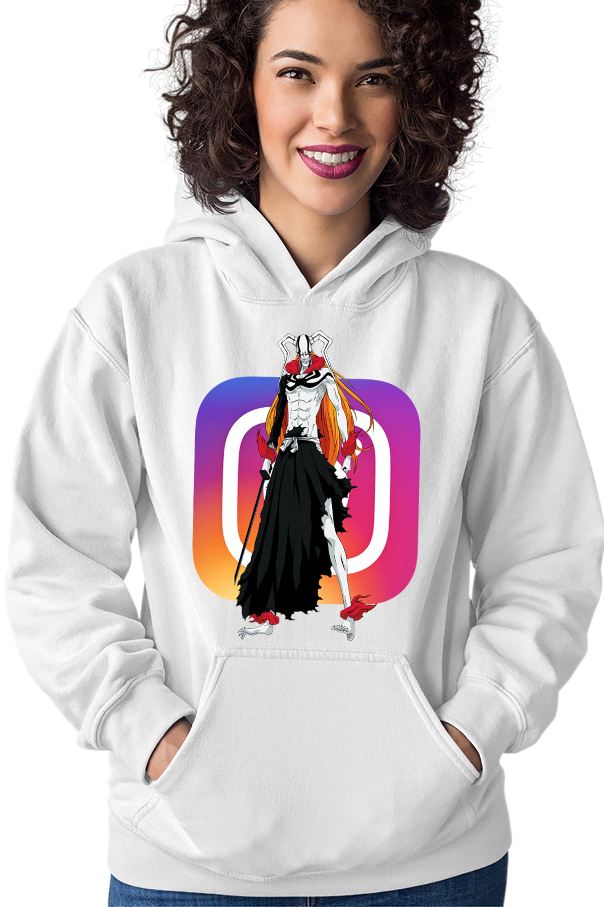 Hanorac dama Bleach Instagram Ichigo Kurosaki Rebel