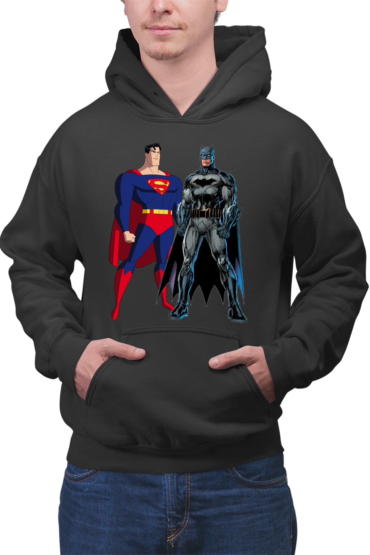 Hanorac barbati Superman Batman Desen All Stars Marvel